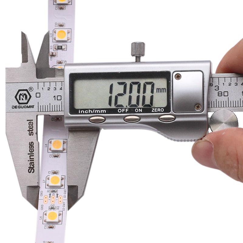 12-24V Wide Voltage Input Individual Addressable White SK6812 LED Strip 16.4FT 60LEDs/m 12-24V Wide Voltage Input Individual Addressable White SK6812 LED Strip 16.4FT 60LEDs/m